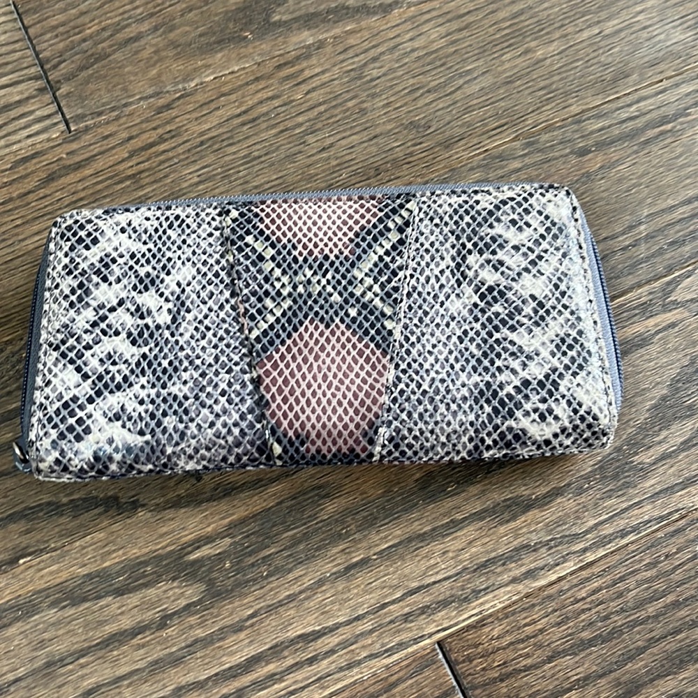 Lodis Snakeskin wallet.
